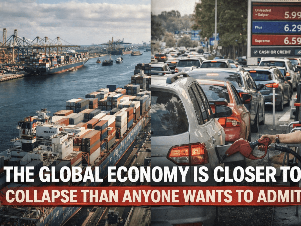 The Global Economy Is Closer to Collapse Than Anyone Wants to&nbsp;Admit